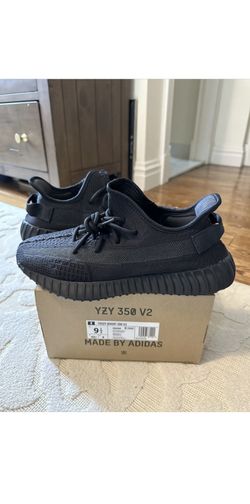 Adidas Yeezy 350 V2 Onyx Black Size 9.5 