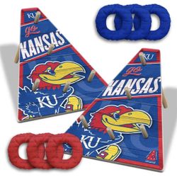 Kansas Jayhawks Ring Toss Tailgate Game By YouTheFan NEW