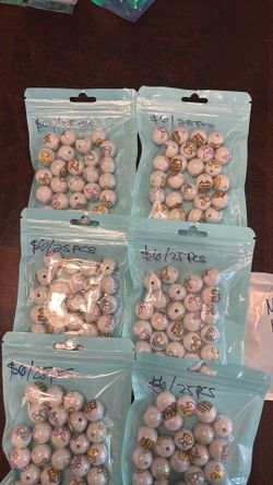 Variety Of Focals, Beads And Fancy Beads