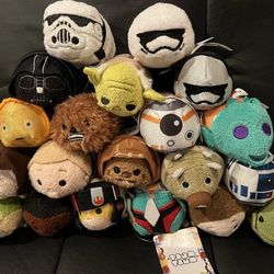 Tsum Tsum Disney x Star Wars Lot of 20
