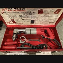 Drill New Unused Milwaukee Right Angle Drill