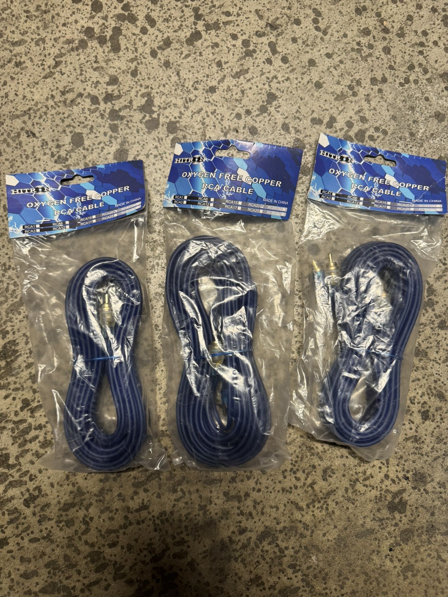 Hitron 20 FT RCA Cables