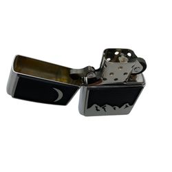 1999 Vintage Zippo Lighter Marlboro Moon Over Mountains