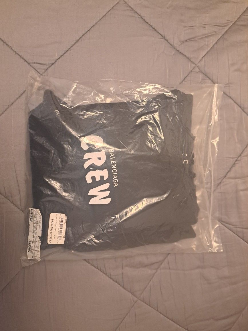 Balenciaga Crew Hoodie. XXL