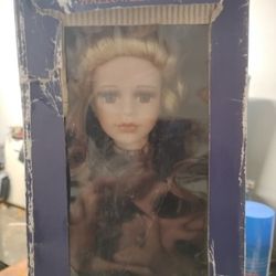 Halloween Porcelain Doll