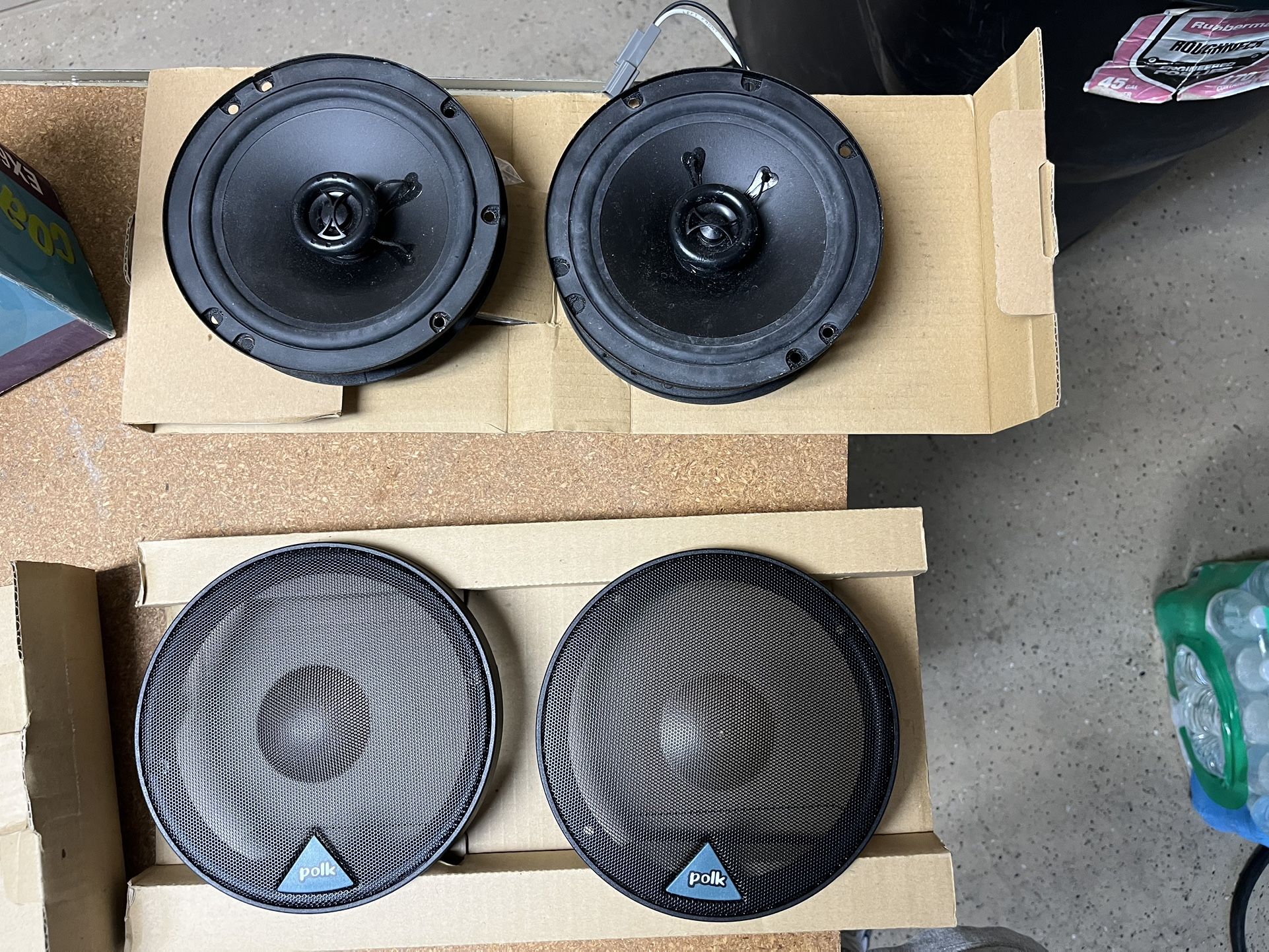 Polk Car Audio Speakers 6.5 In Round. 