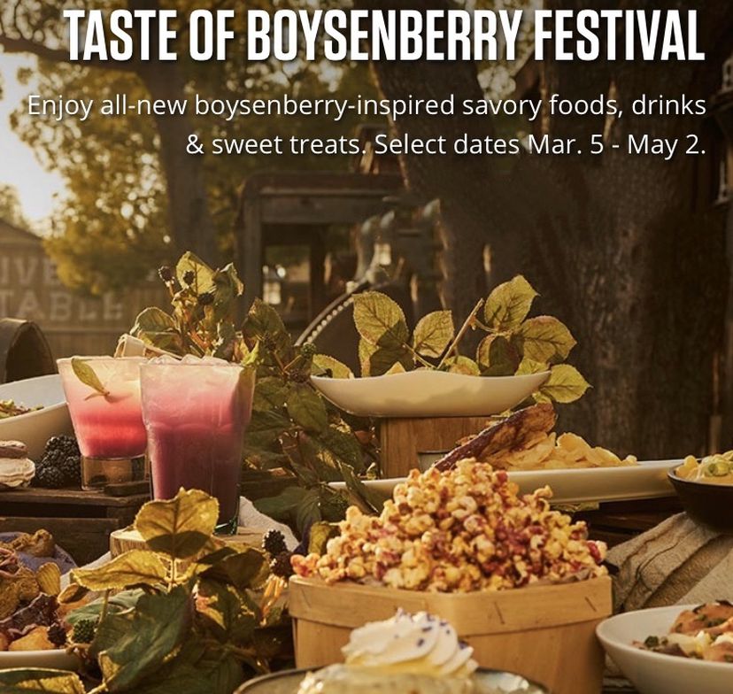 Taste of Boysenberry Festival Tickets @ Knott’s (Sat, March 6th)