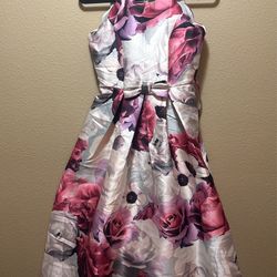 Beautiful Girls Flower Formal Dress Size 14