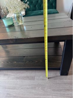 Beautiful handmade wood living room table
