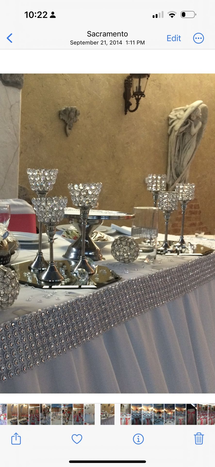 Crystal Candle Holders