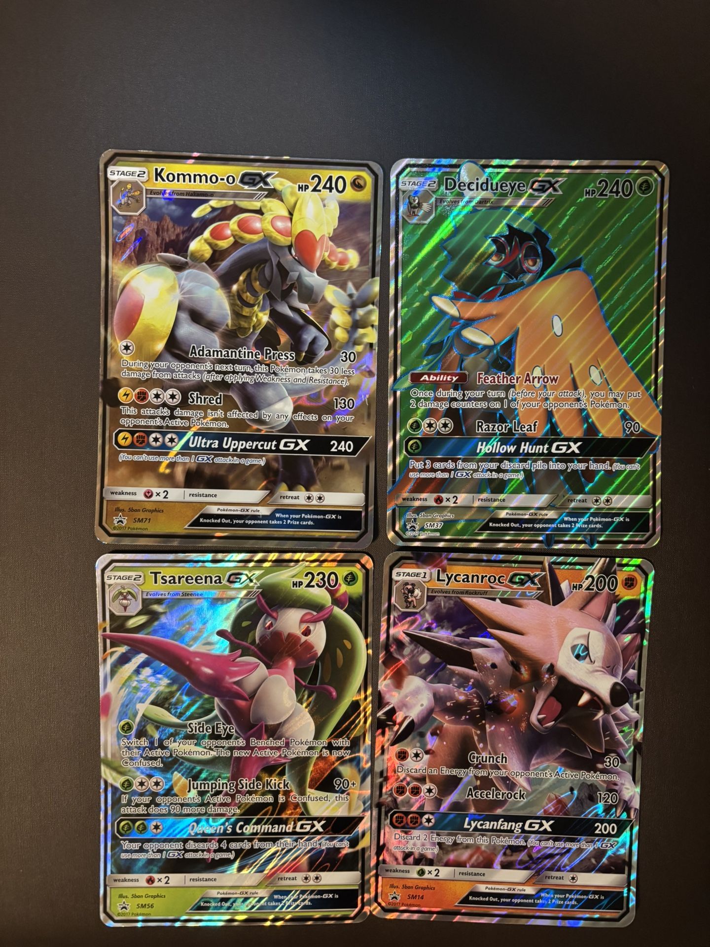 Jumbo GX Pokemon Card Lot