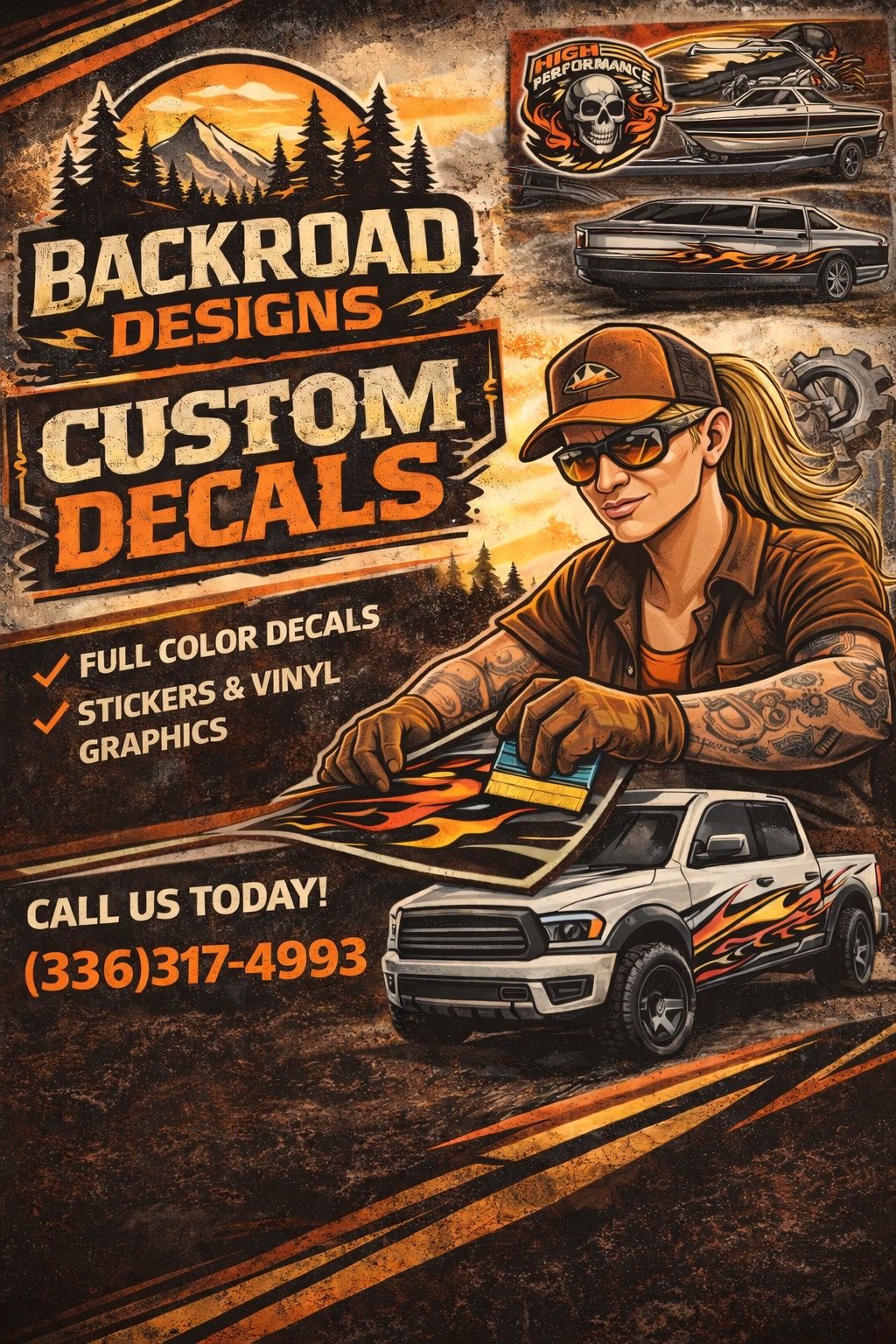 Custom decals