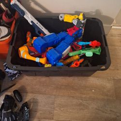 Bucket Of Working Toys