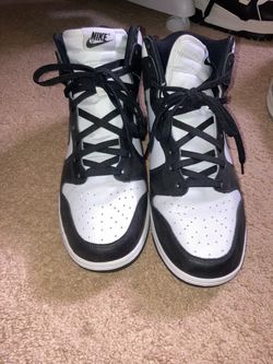 High top panda dunks