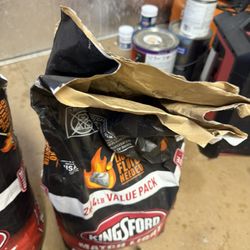 charcoal/ smoking wood