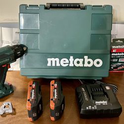 New METABO Cordless 18V Impact Wrench Kit