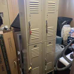 Commercial Steel Lockers from lockers. com-4 Door Double-tier