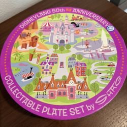 Shag Disneyland 50th Plate Boxed Set