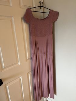 Rose Colored Pink Dress 