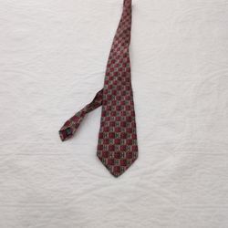 Men's Tie Red And Yellow 