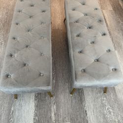 Pair Of Ottoman - Comfy - Barely Used