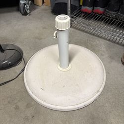 White Umbrella Stand