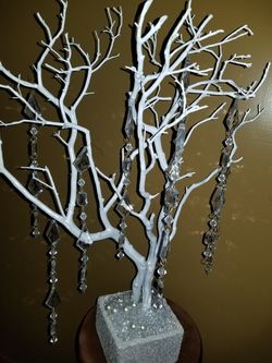 Crystal wedding tree