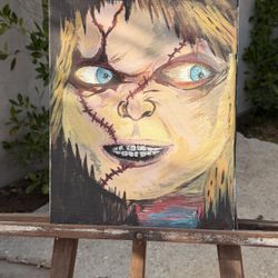 Chucky Painting 