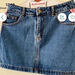 Falda Jeans Forever 21