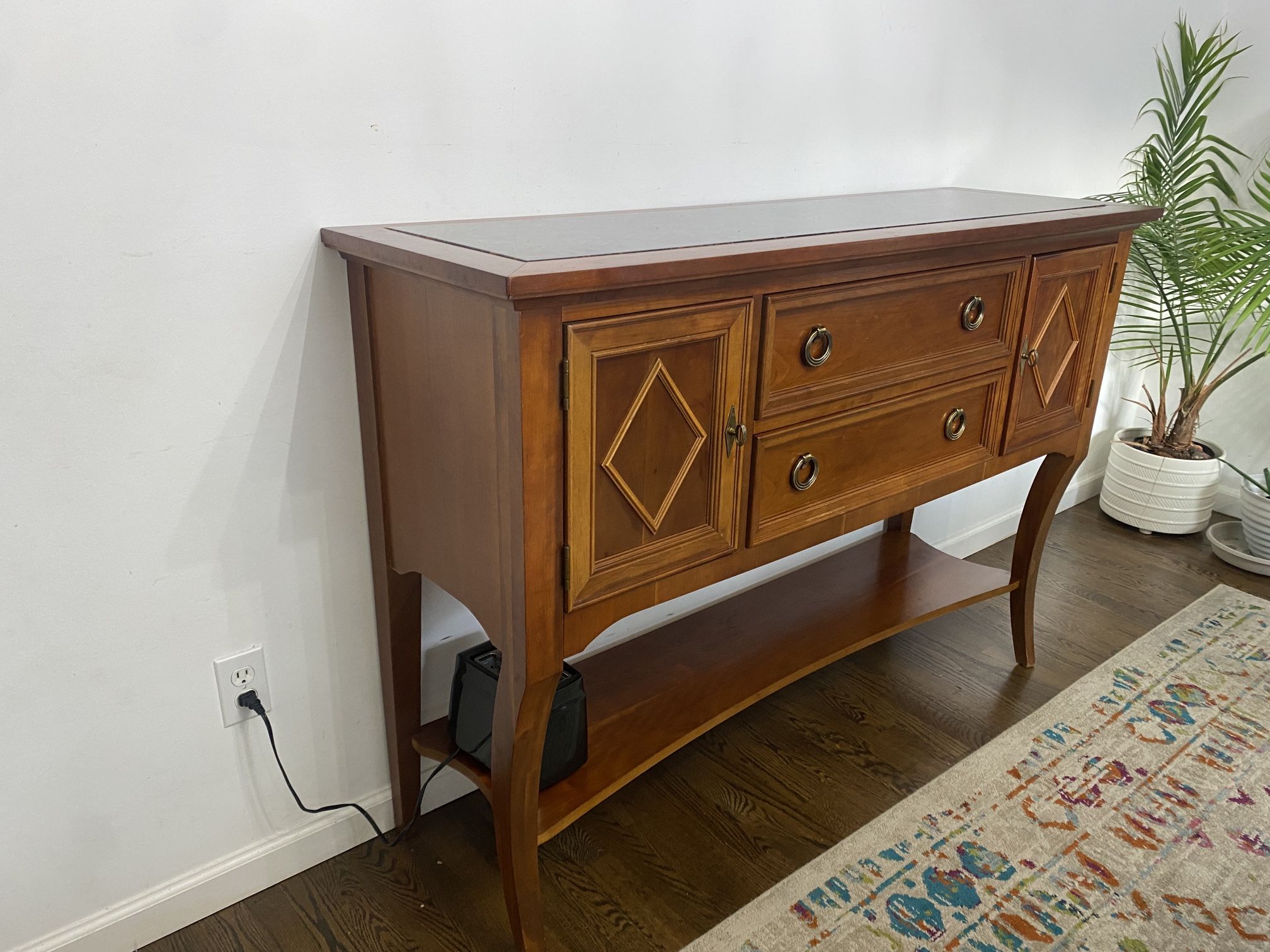 Console Table With Marble Top