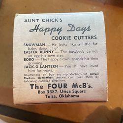 Aunt Chicks Cookie Cutters  