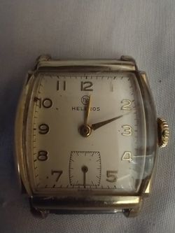 Art Deco Helbros Manual Wind Swiss Watch