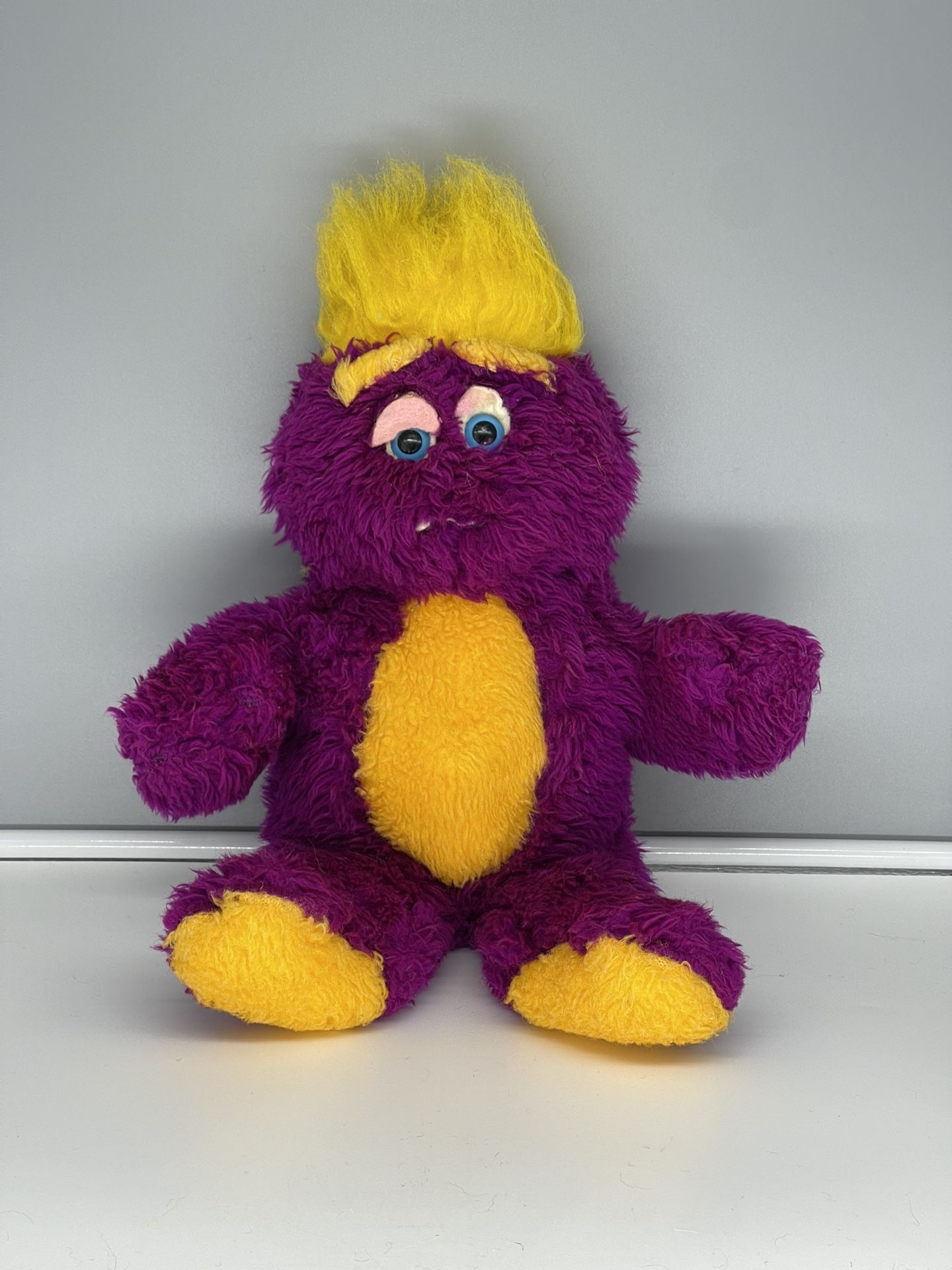 VERY RARE Vintage 1980 Showbiz Pizza Time Theatre “Mr. Munch” Collectible Plush