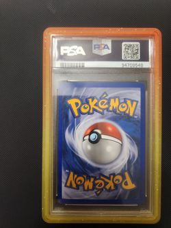 Pokemon - Suicune Holo PSA 8