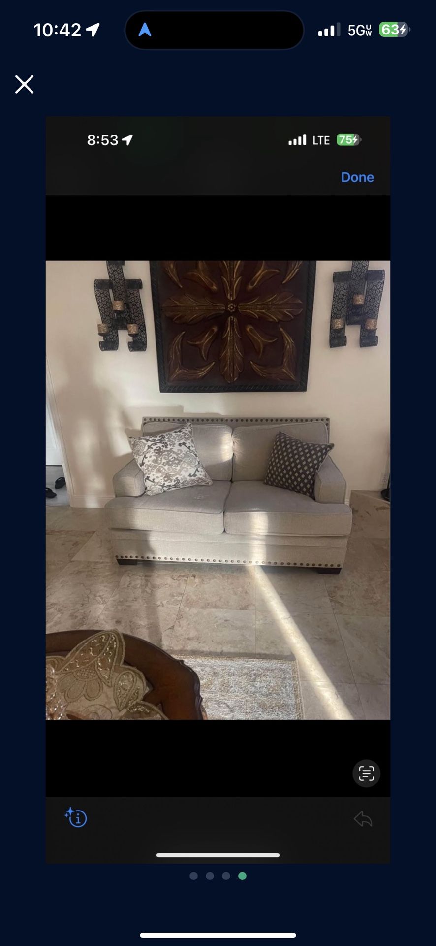 Kane 3 Piece Sofa Couch Set Brand New