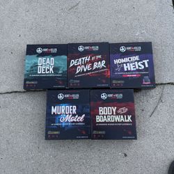 Hunt-A-Killer: Mystery Games (Pack of 5)