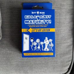 Kids Against Maturity Card Game