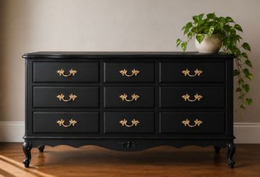 Vintage Bonnet French Provincial Bedroom Suite