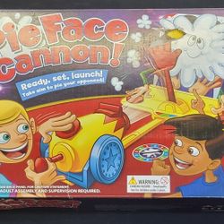 Hasbro Gaming Pie Face Cannon Game Whipped Cream Family Board Game Kids Ages 5 and Up