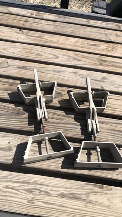 Tandem wheel chocks