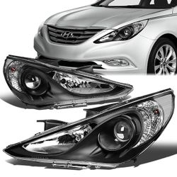 2011–2014 Hyundai Sonata Projector Headlights – Pair
