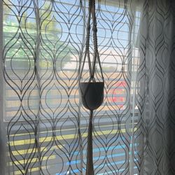 Macrame Plant Holder No Vase 