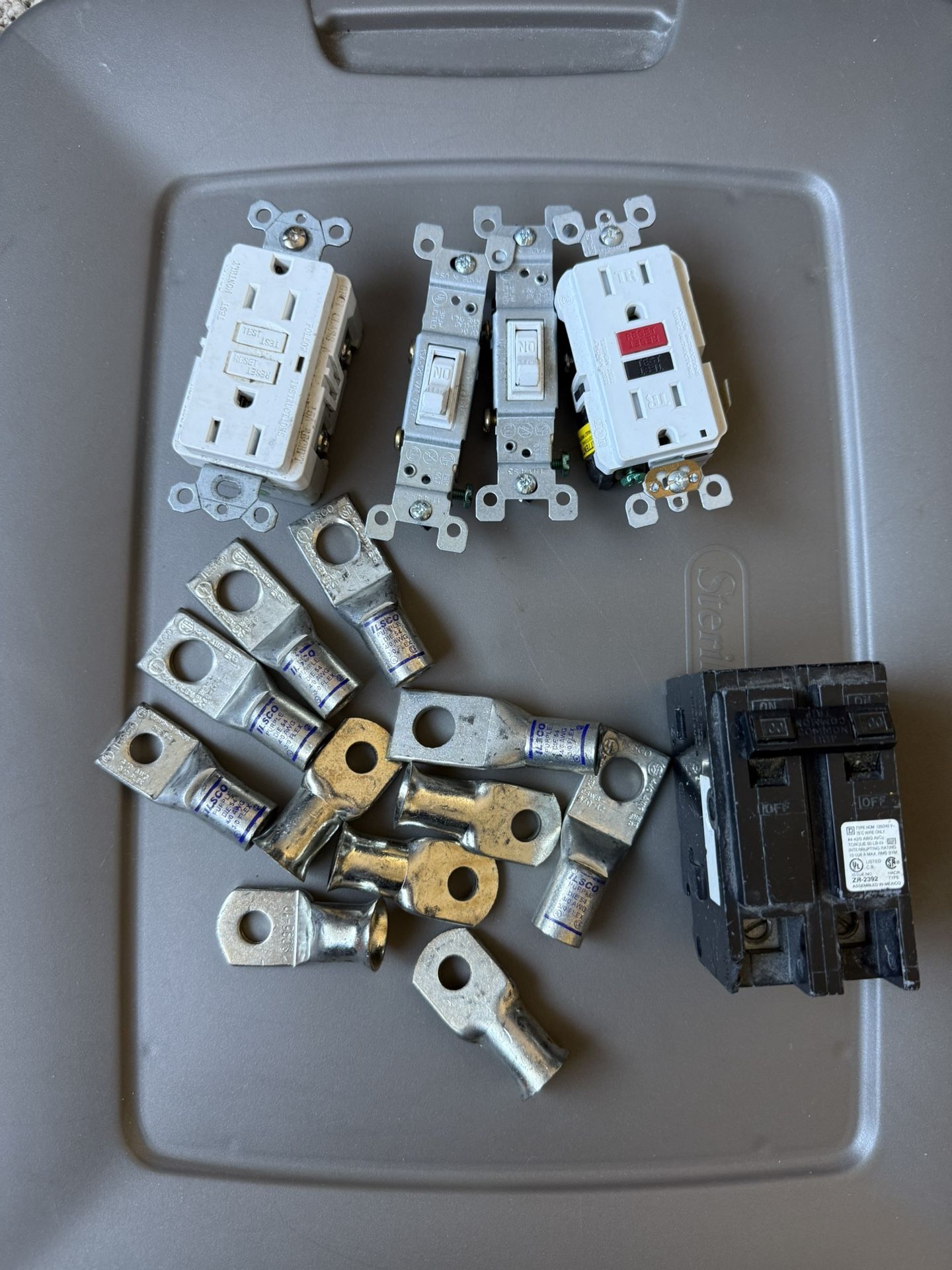 100 Amp Breaker - Outlets - Switches - Hardware  