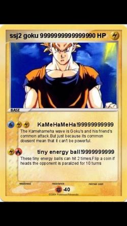 Limited Goku Card