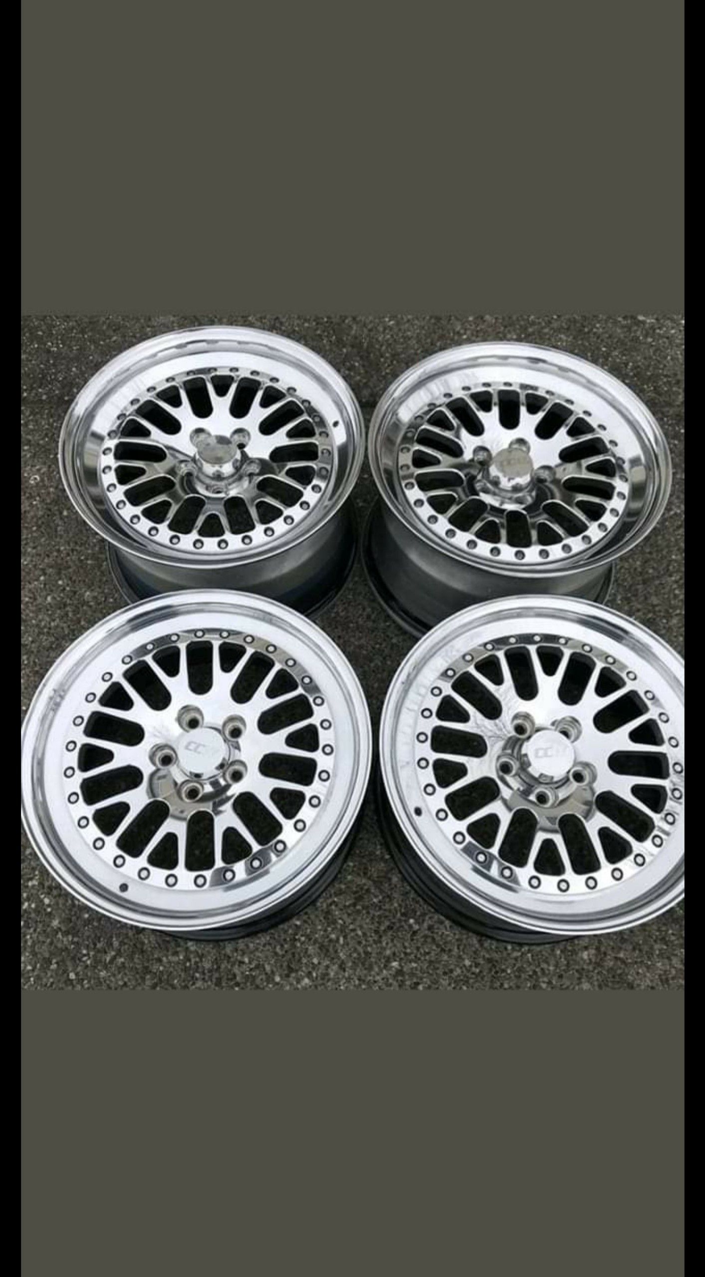 Rines Cc wheels 18×9 adelante y 18×10 1/2 atras para honda toyota nissan