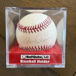 Tom Glavine Autographed Baseball
