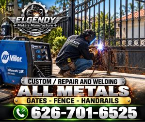 reform all metals ,steel. aluminum, stainless steel, gates, fence, handrails, staircases
