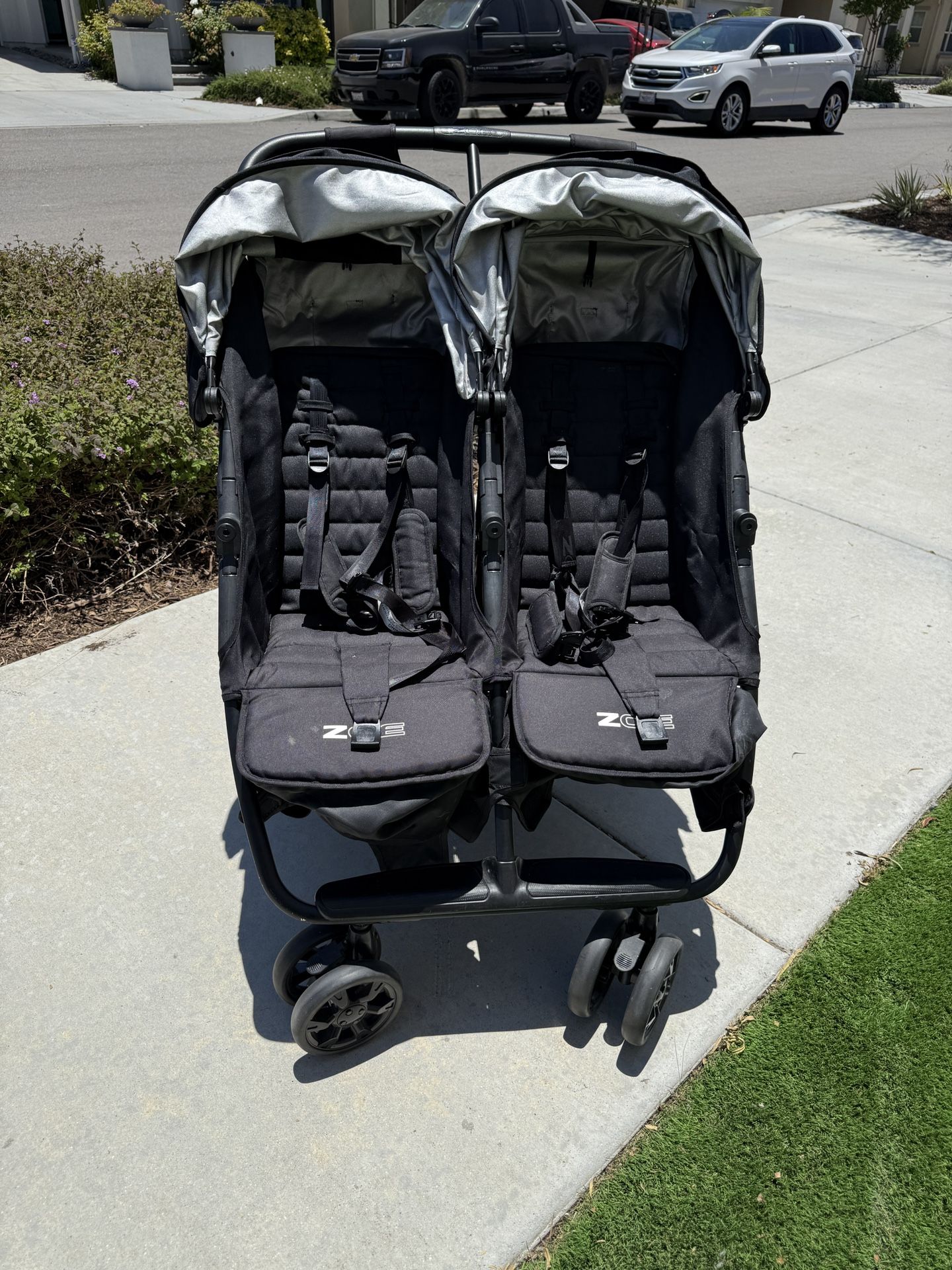 Zoe Twin+ (XL2) Lightweight Double Travel Stroller