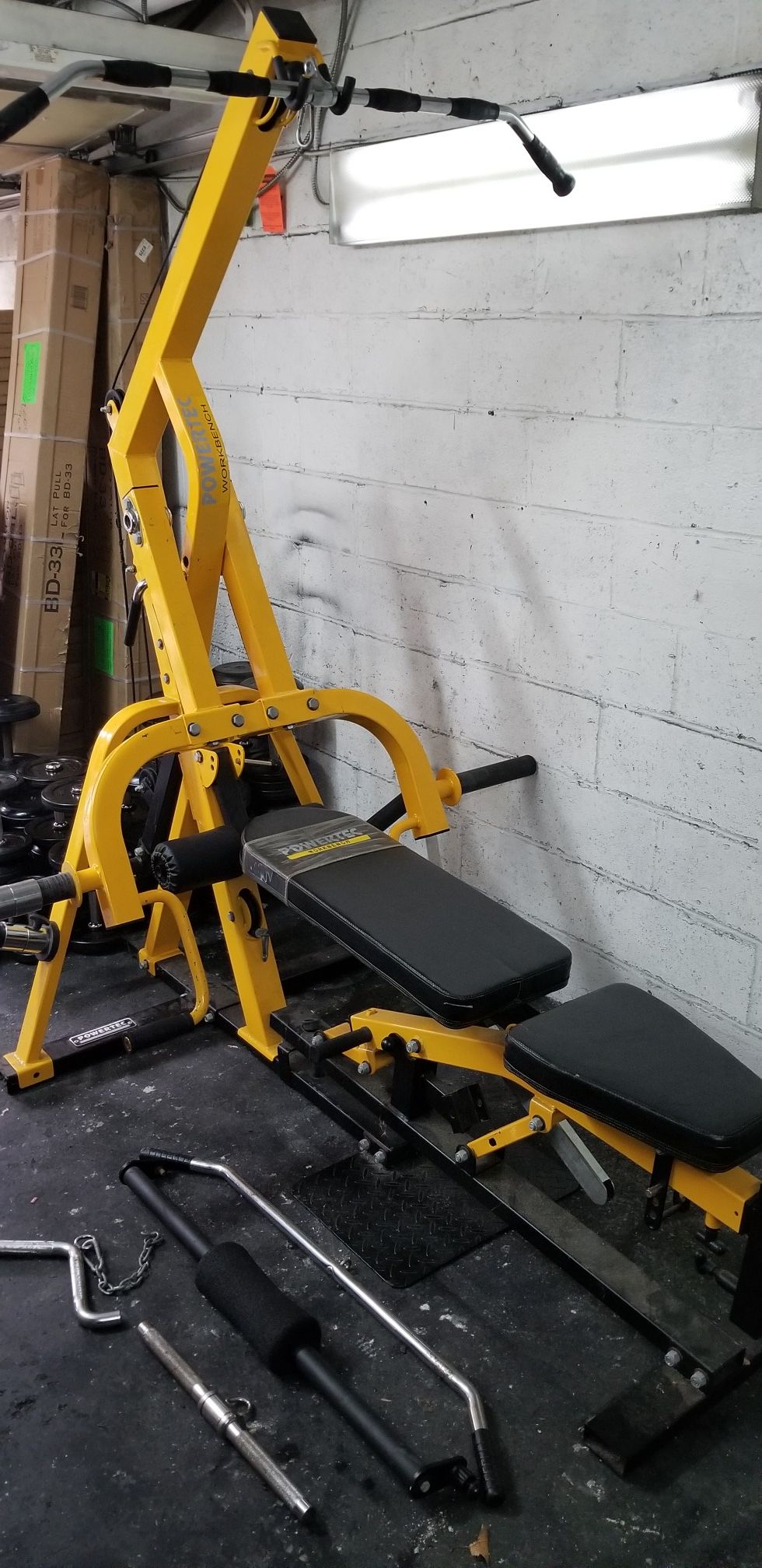 POWERTEC LEVERAGE MULTI PRESS HOME GYM