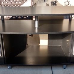 Black TV Stand For Up To 50"
